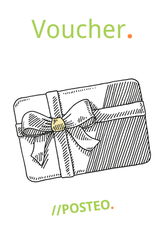 Voucher in white variant 1