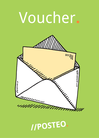 Voucher in green variant 3