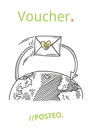 Voucher in white variant 4