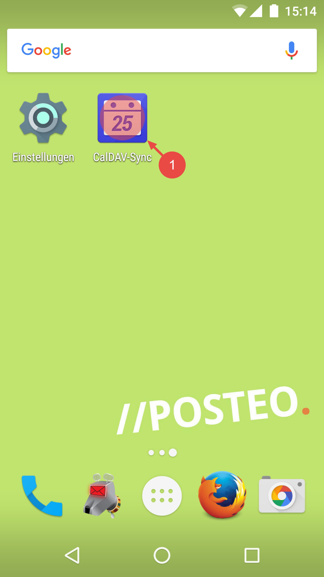 Hilfe Wie Richte Ich Den Posteo Kalender Mit Caldav Sync Auf Meinem Android Smartphone Oder Tablet Ein Posteo De